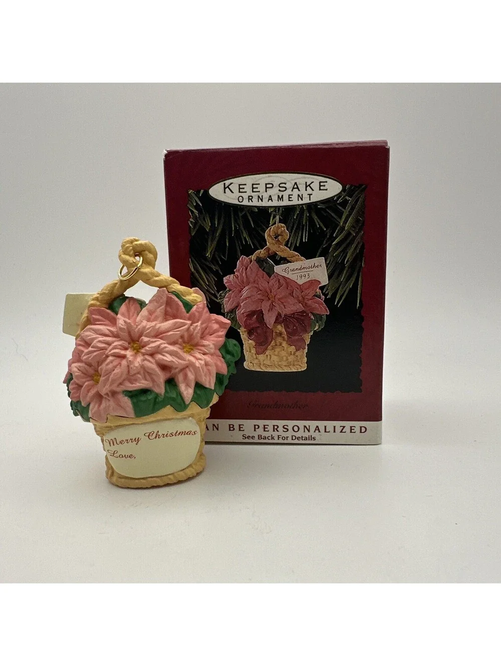Hallmark Keepsake Ornament 1993 Grandmother Christmas Ornament